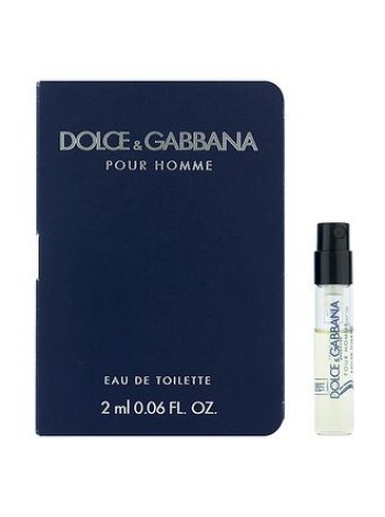 D&G Pour Homme пробник 2 мл