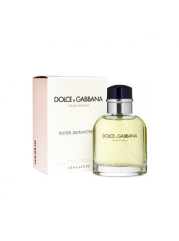 D&G Pour Homme тестер с крышечкой (туалетная вода) 125 мл