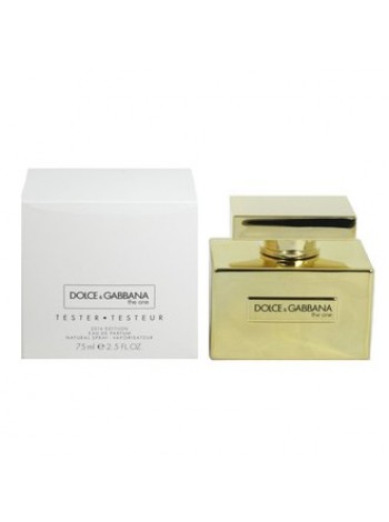 D&G The One Gold Limited Edition тестер с крышечкой (парфюмированная вода) 75 мл