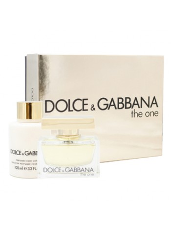 D&G The One Подарочный набор (парфюмированная вода 50 мл + лосьон для тела 100 мл) D&G The One Подарочный набор (парфюмированная вода 50 мл + лосьон для тела 100 мл)