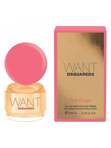 Dsquared2 Want Pink Ginger парфюмированная вода 100 мл