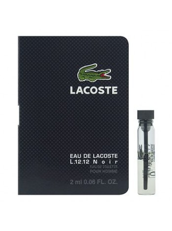Eau De Lacoste L.12.12 Noir пробник 2 мл