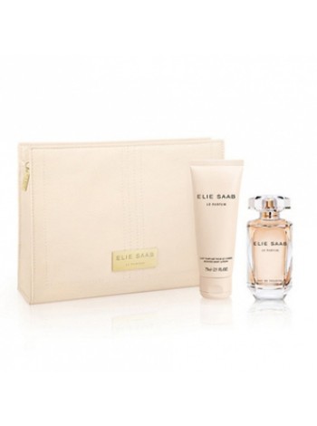 Elie Saab Le Parfum Подарочный набор (парфюмированная вода 50 мл + лосьон для тела 75 мл + сумочка)