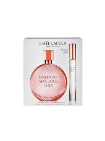 Estee Lauder Sensuous Nude Подарочный набор (парфюмированная вода 100 мл + ручка-роллер 6 мл)