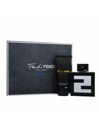 Fendi Fan di Fendi pour Homme Acqua Подарочный набор (туалетная вода 100 мл + гель для душа 100 мл)
