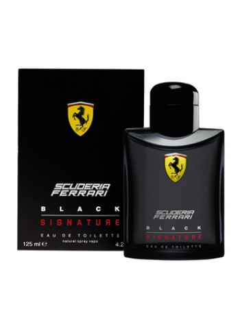 Ferrari Scuderia Black Signature туалетная вода 125 мл