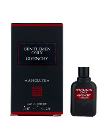 Givenchy Gentlemen Only Absolute миниатюра 3 мл
