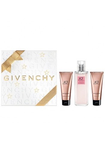 Givenchy Hot Couture Eau de Toilette Подарочный набор (туалетная вода 100 мл + лосьон для тела 75 мл + гель для душа 75 мл)