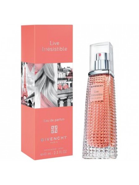 Givenchy Live Irresistible Eau de Parfum Подарочный набор (парфюмированная вода 50 мл + миниатюра 3 мл + тушь mini Givenchy Noir Couture)