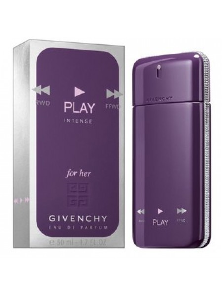 Givenchy Play Intense for Her Набор (парфюмированная вода 50 мл + лосьон для тела 75 мл + гель для душа 75 мл + миниатюра 7.5 мл)