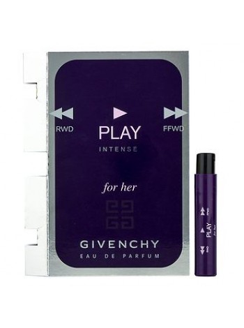Givenchy Play Intense for Her пробник 1 мл