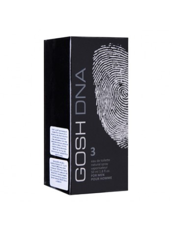 Gosh DNA-3 for Men туалетная вода 50 мл