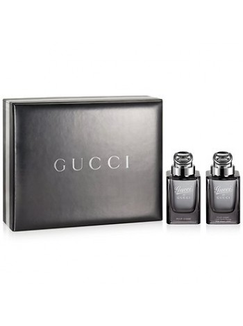 Gucci by Gucci Pour Homme Подарочный набор (туалетная вода 90 мл + лосьон после бритья 90 мл)