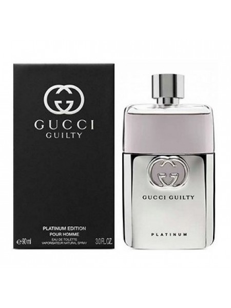 Gucci Guilty Pour Homme Platinum туалетная вода 90 мл