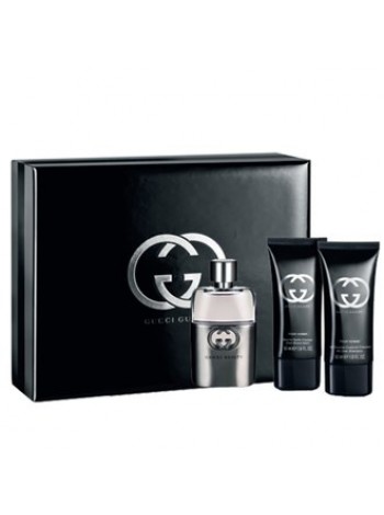 Gucci Guilty Pour Homme Подарочный набор (туалетная вода 50 мл + шампунь 50 мл)