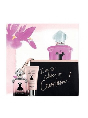 Guerlain La Petite Robe Noire Eau De Toilette Подарочный набор (туалетная вода 50 мл + лосьон для тела 75 мл + сумочка)