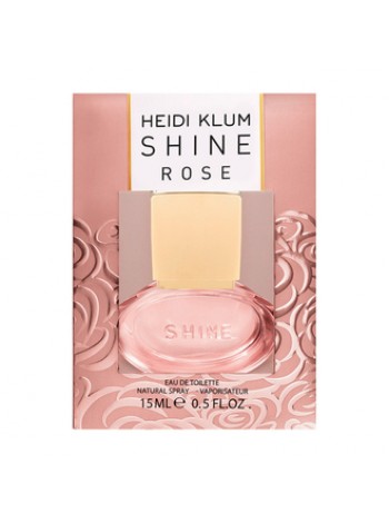 Heidi Klum Shine My Rose туалетная вода 15 мл