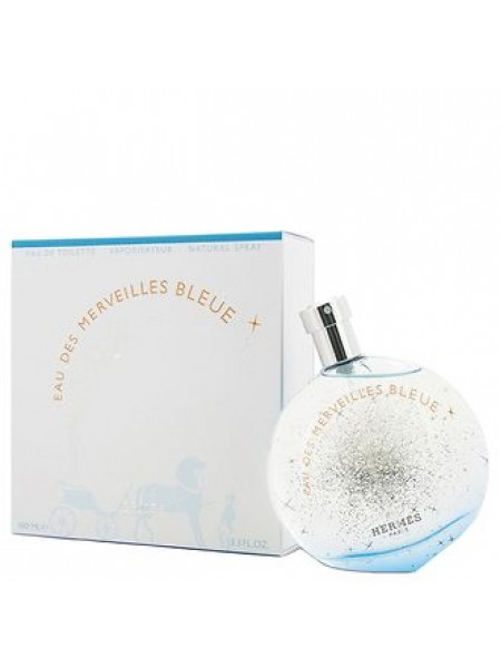Hermes Eau des Merveilles Bleue Набор (миниатюра 7.5 мл + лосьон для тела 40 мл)