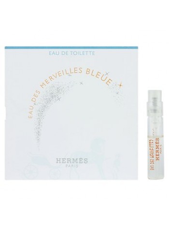 Hermes Eau des Merveilles Bleue пробник 2 мл