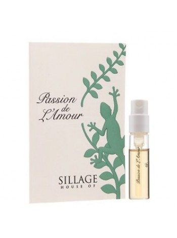 House Of Sillage Passion De L'Amour пробник 1.8 мл