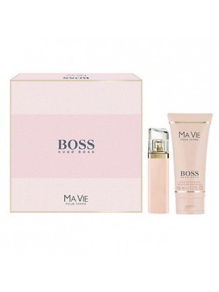 Hugo Boss Ma Vie Pour Femme Подарочный набор (парфюмированная вода 50 мл + лосьон для тела 100 мл)