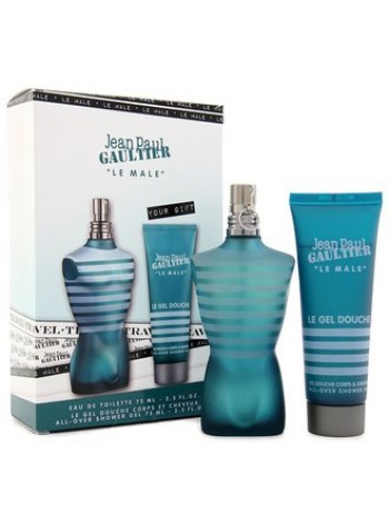 Jean Paul Gaultier Le Male Подарочный набор (туалетная вода 75 мл + гель для душа 75 мл)