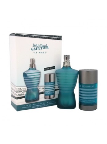 Jean Paul Gaultier Le Male Подарочный набор (туалетная вода 75 мл + стиковый дезодорант 75 мл)