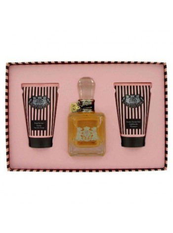 Juicy Couture Подарочный набор (парфюмированная вода 50 мл + сорбет для тела 100 мл + гель для душа 100 мл)