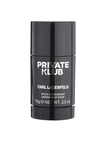 Karl Lagerfeld Private Klub for Men стиковый дезодорант 75 мл
