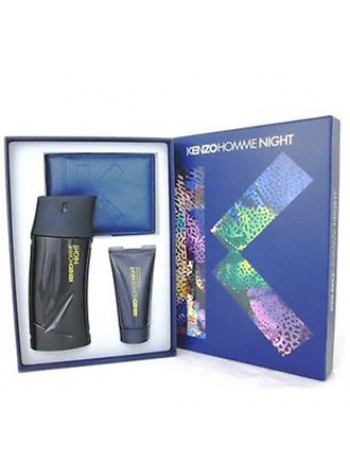 Kenzo Homme Night Подарочный набор (туалетная вода 100 мл + гель для душа 50 мл + кошелек)