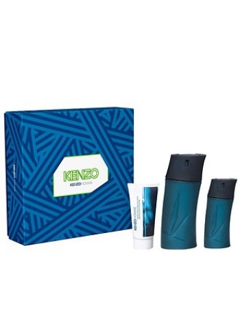 Kenzo Pour Homme Подарочный набор (туалетная вода 100 мл + туалетная вода 30 мл + бальзам после бритья 50 мл)