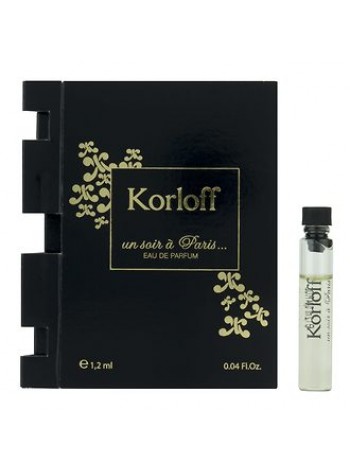 Korloff Un Soir A Paris пробник 1.2 мл