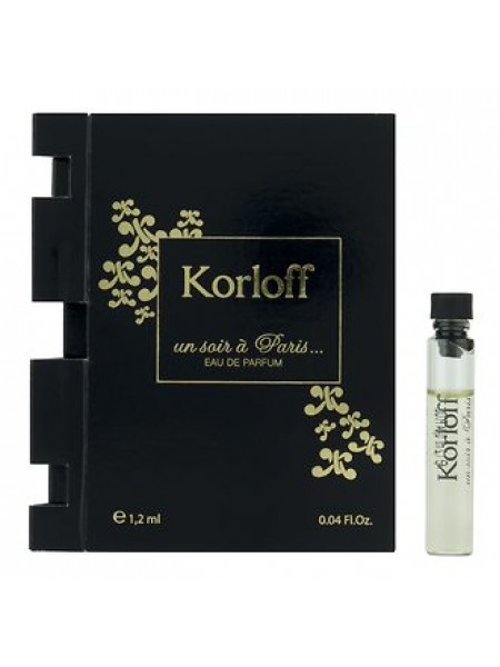 Korloff Un Soir A Paris пробник 1.2 мл