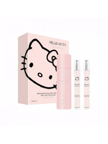 Koto Parfums Hello Kitty Подарочный набор (миниатюра 7.5 мл + 2 запасных флакона 7.5 мл)