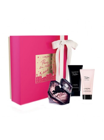 Lancome La Nuit Tresor Подарочный набор (парфюмированная вода 50 мл + лосьон для тела 50 мл + гель для душа 50 мл)