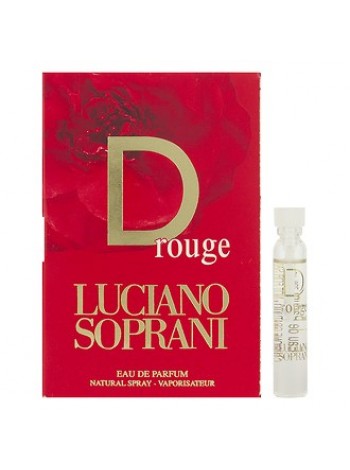 Luciano Soprani D Rouge пробник 1.9 мл