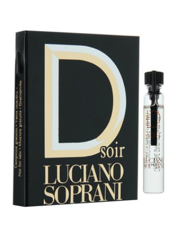 Luciano Soprani DSoir пробник 1.9 мл