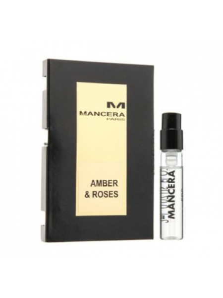 Mancera Amber & Roses пробник 2 мл