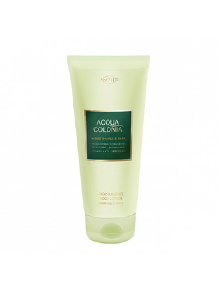 Maurer & Wirtz 4711 Acqua Colonia Blood Orange & Basil лосьон для тела 200 мл