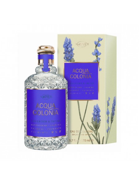Maurer & Wirtz 4711 Acqua Colonia Lavander & Thyme одеколон 170 мл