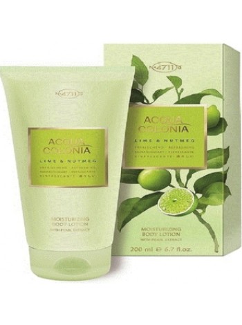 Maurer & Wirtz 4711 Acqua Colonia Lime & Nutmeg лосьон для тела 200 мл