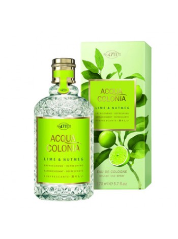 Maurer & Wirtz 4711 Acqua Colonia Lime & Nutmeg одеколон 170 мл