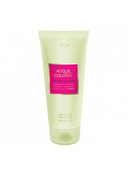 Maurer & Wirtz 4711 Acqua Colonia Pink Pepper & Grapefruit лосьон для тела 200 мл