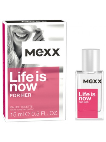 Mexx Life is Now for Her туалетная вода 15 мл