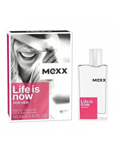 Mexx Life is Now for Her туалетная вода 50 мл