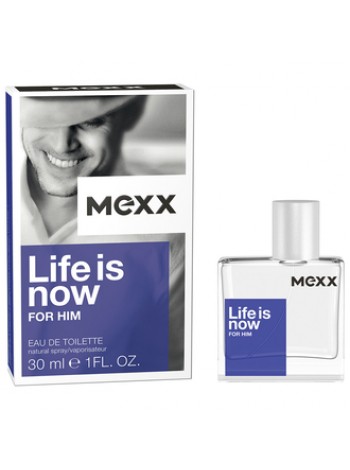 Mexx Life is Now for Him туалетная вода 30 мл
