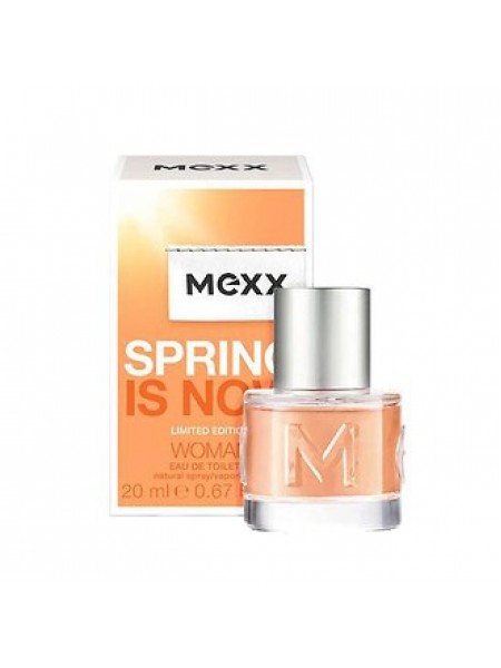 Mexx Spring is Now Woman туалетная вода 20 мл