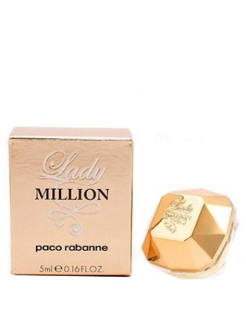 Paco Rabanne Lady Million Eau de Toilette миниатюра 5 мл