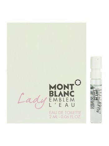 Montblanc Lady Emblem L'Eau пробник 2 мл