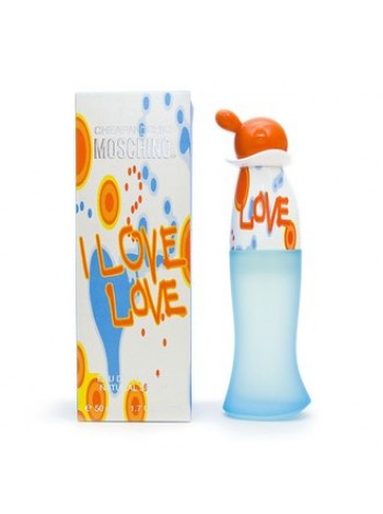 Moschino Cheap & Chic I Love Love Подарочный набор (туалетная вода 30 мл + лосьон для тела 25 мл + гель для душа 25 мл)